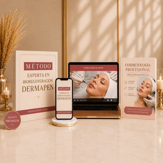 📚Método Experta en Bioregeneración Dermapen (Pack Ebooks + Curso en Video) + 10 BONOS de Regalo Extra